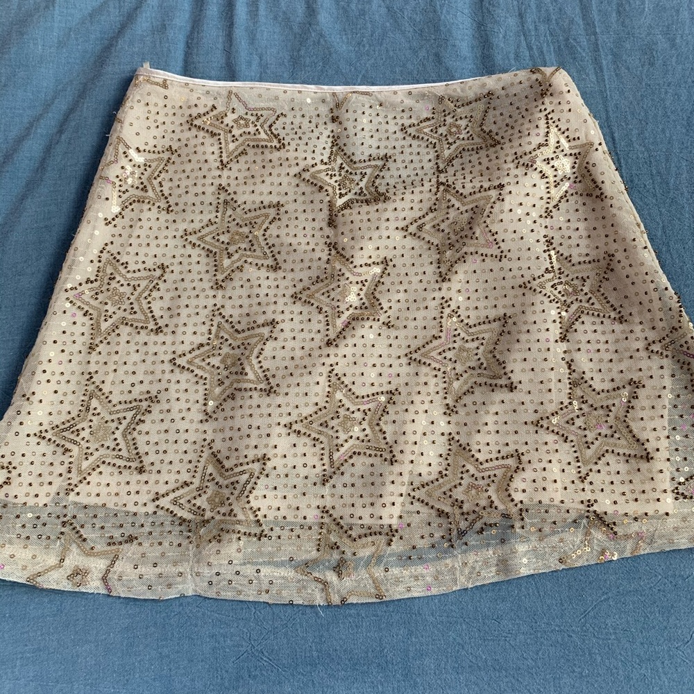 Star Sequined Skirt